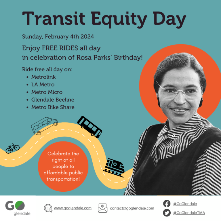 Transit Equity Day 2024! Go Glendale